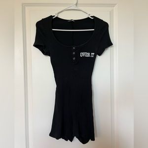 Black Fashion nova romper